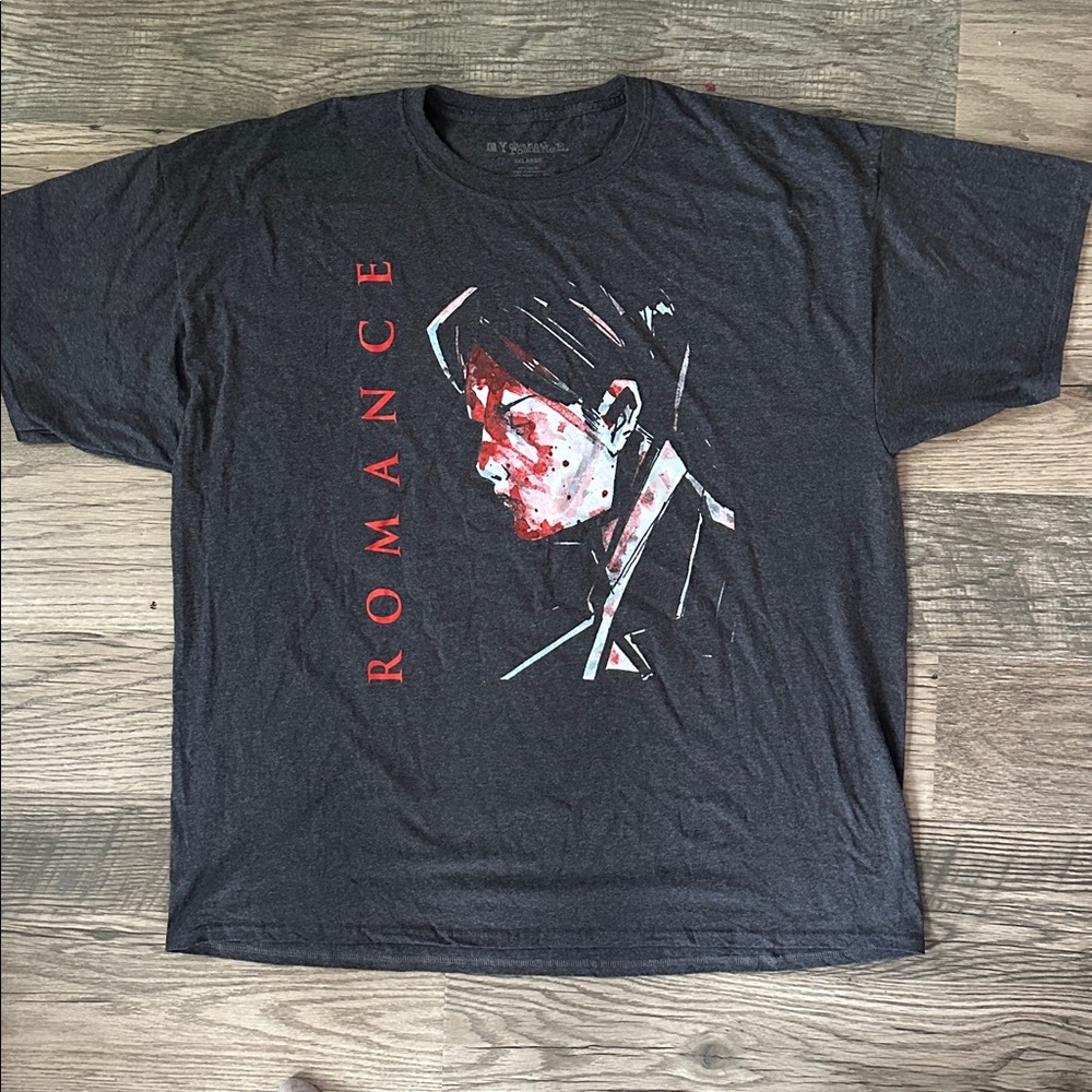 My Chemical Romance‎ Graphic Tee with Red and Gray Design size 3XL